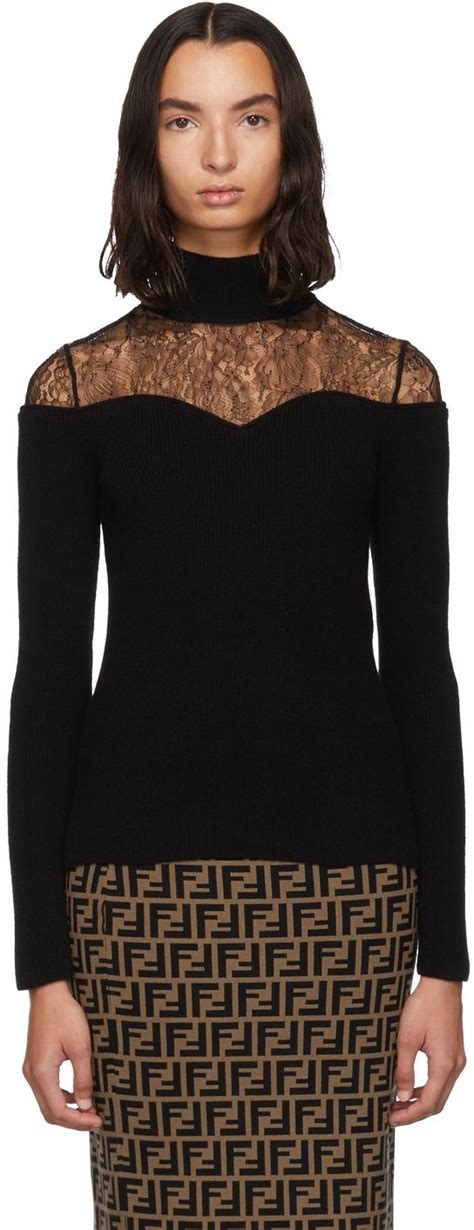 fendi turtleneck dress|fendi hats for women.